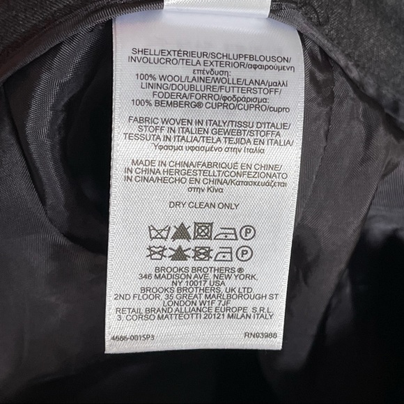 Brooks Brothers grey skirt with raw hem fringe frayed detail size 0 - Picture 8 of 11